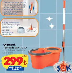 MACROMAX OTOMATİK TEMİZLİK SETİ 13 LT fiyat ve kampanya bilgisi
